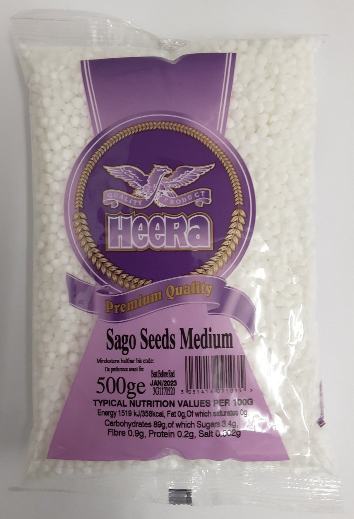 Heera Tapioca Seeds Sago Medium