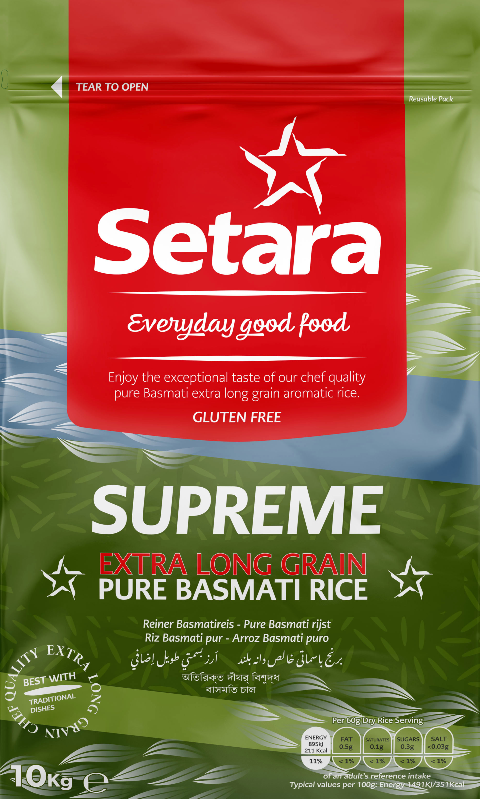 Setara Supreme Extra Long Basmati Rice