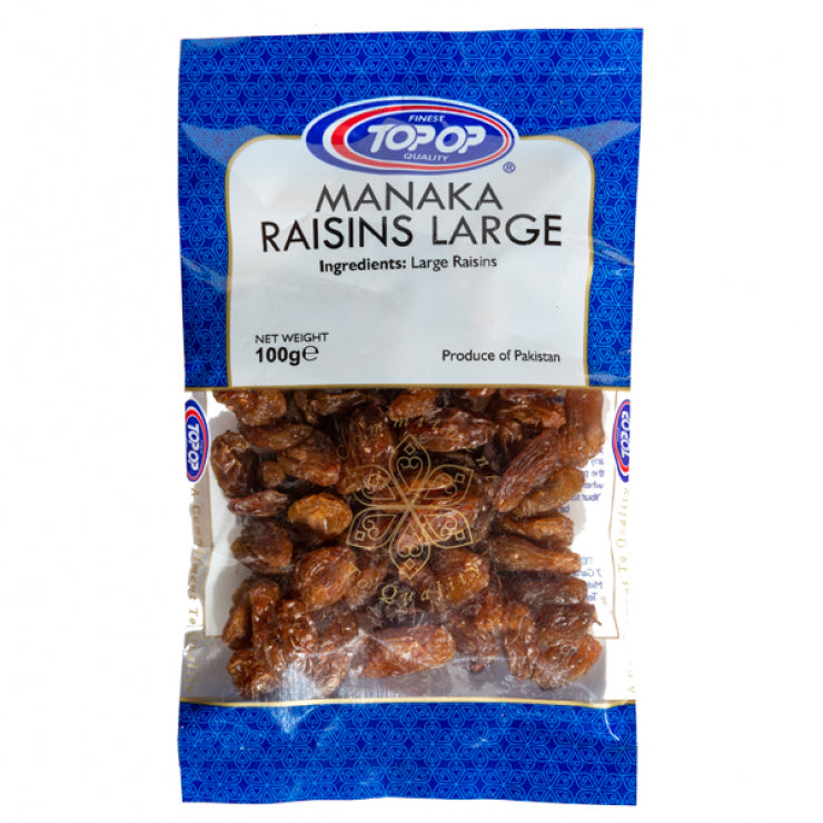TOP OP MANAKA RAISINS LARGE