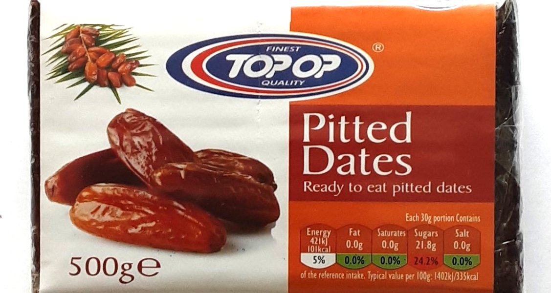 TOP OP PITTED DATES